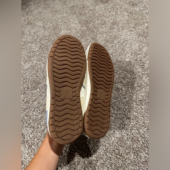 Madewell Court Sneakers in Colorblock Leather and Nubuck ,size 8.5 - Picture 6 of 11